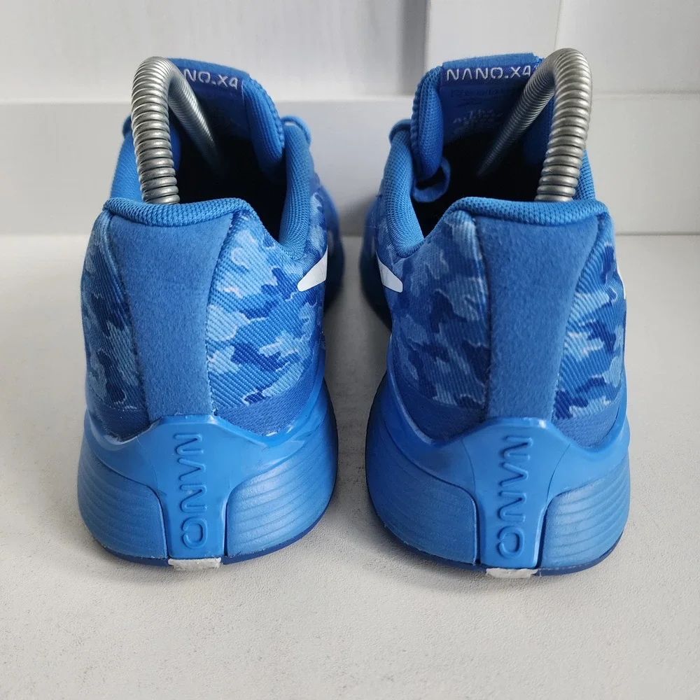 *Reebok Nano X4 Blue Camo Training Shoe Women 7.5/ Men 6.5 Gym Sneaker MSRP $150